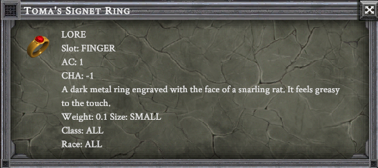 TOMA'S SIGNET RING item card